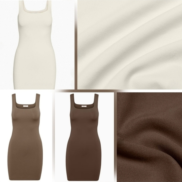 🇨🇦 Aritzia Babaton Sleeveless Square Neck Contour Mini Dress - Picture 11 of 16